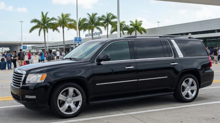 Tampa airport luxury suv car service.